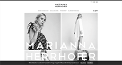 Desktop Screenshot of mariannaherrhofer.com